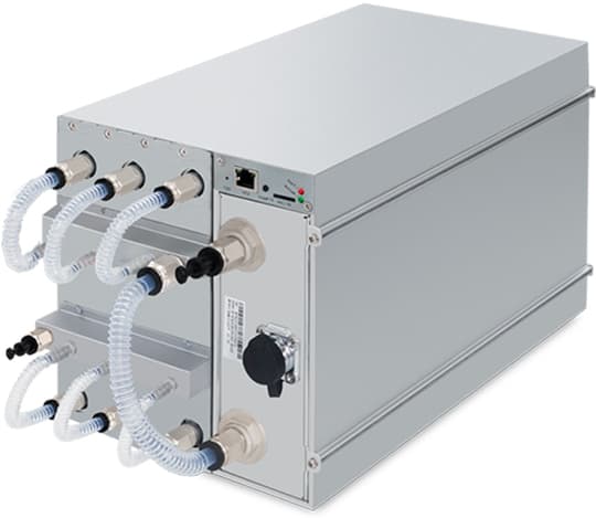 Bitcoin Miner S19e XP Hyd. 251T — Bitmain (1/3)